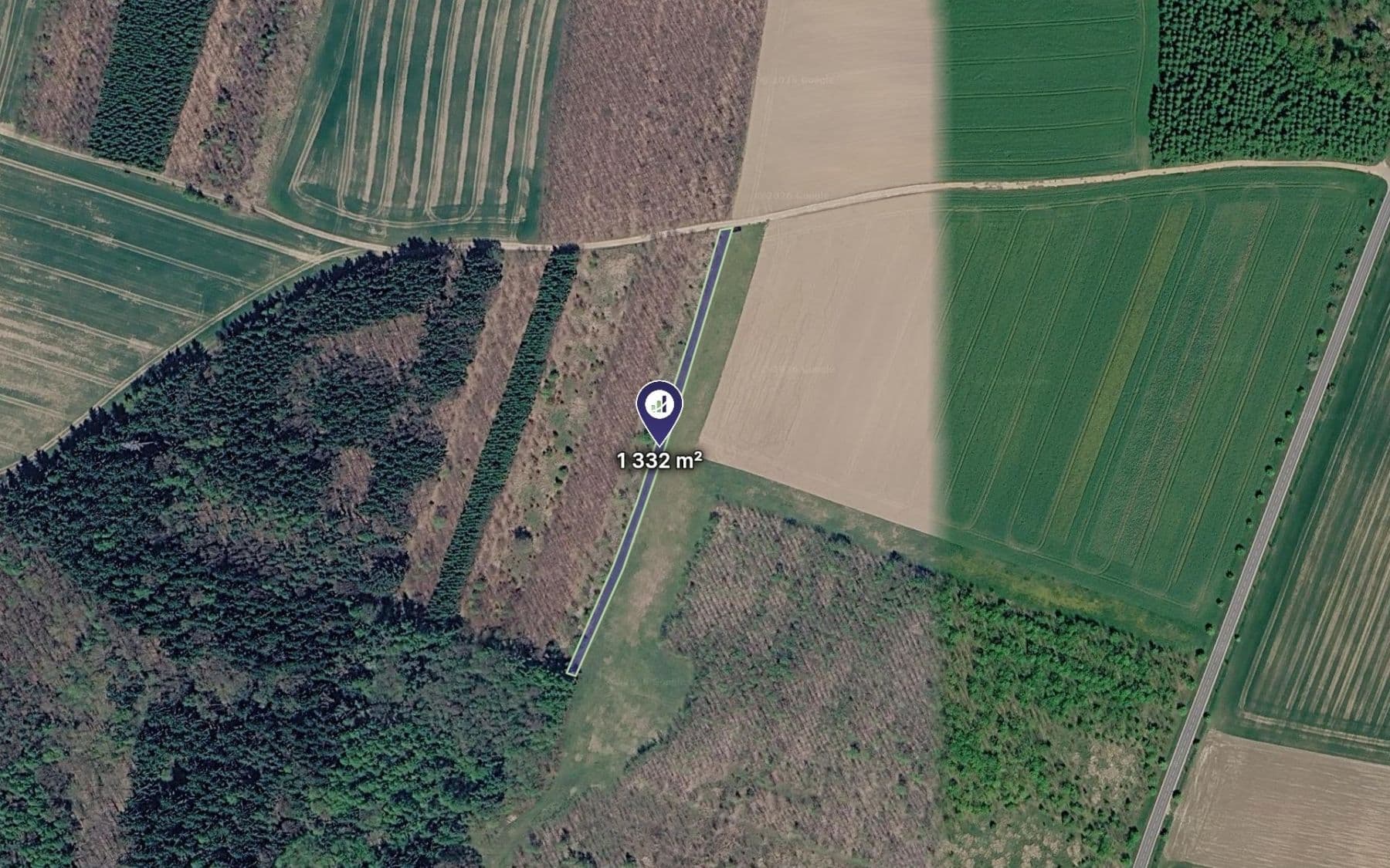 Prodej pozemku 1.332 m², Všesulov, Středočeský kraj Prodej pozemku 1.332 m², Všesulov, Středočeský kraj