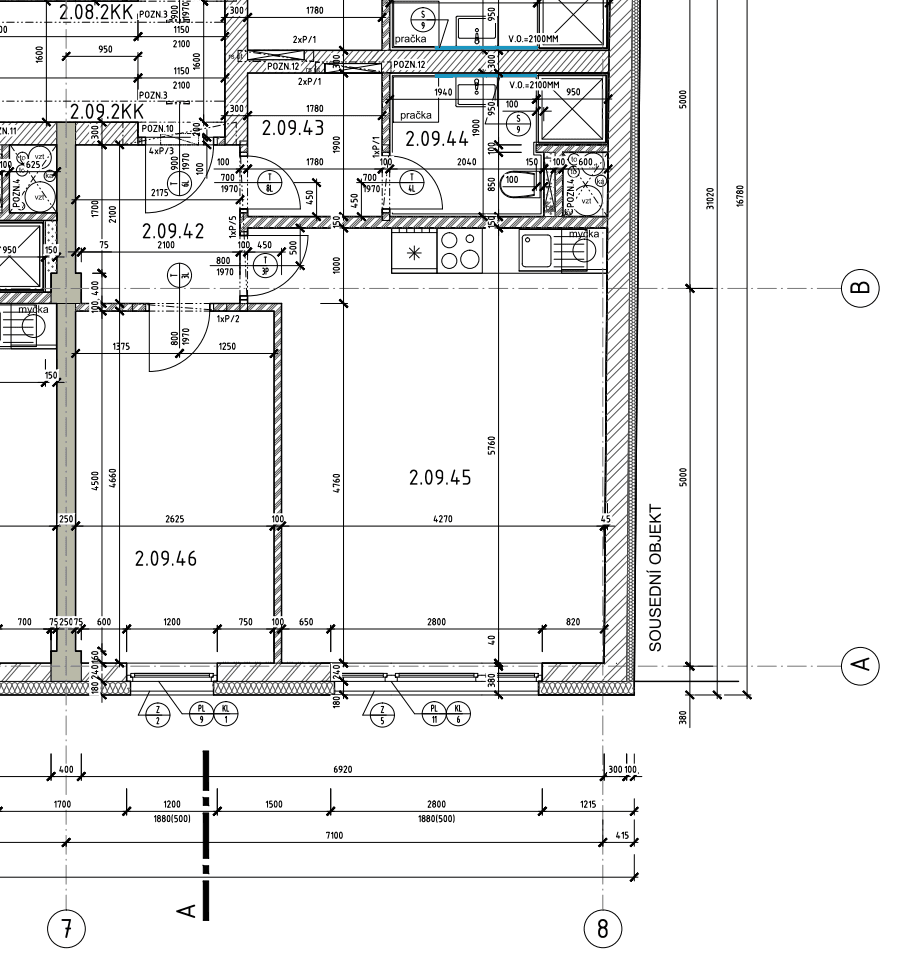 Pronájem bytu 2+kk 52 m², Přadlácká, Brno, Jihomoravský kraj Pronájem bytu 2+kk 52 m², Přadlácká, Brno, Jihomoravský kraj