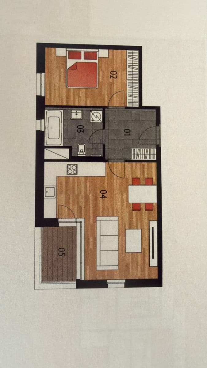 Pronájem bytu 2+kk 61 m², Kačírkova, Praha, Praha Pronájem bytu 2+kk 61 m², Kačírkova, Praha, Praha