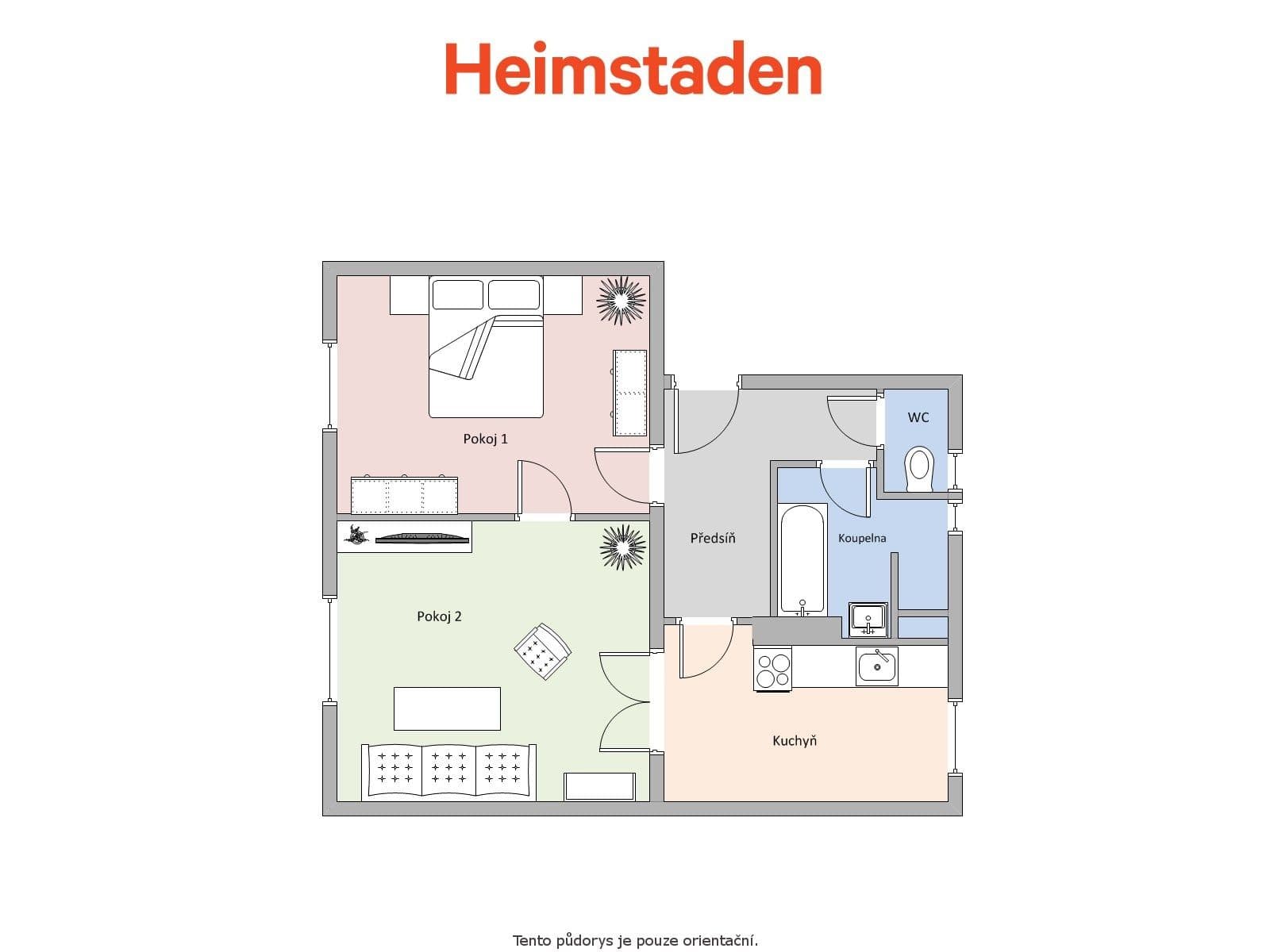 Pronájem bytu 2+1 55 m², Chopinova, Havířov, Moravskoslezský kraj Pronájem bytu 2+1 55 m², Chopinova, Havířov, Moravskoslezský kraj