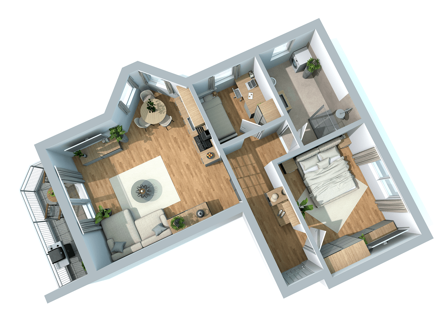 Prodej bytu 3+1 66 m², Radeberger Str. 26, Dresden Weissig, Sasko Prodej bytu 3+1 66 m², Radeberger Str. 26, Dresden Weissig, Sasko