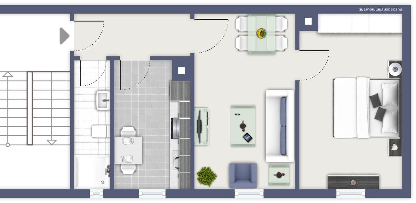 Pronájem bytu 2+1 48 m², Rüppurrer Str. 20b, Karlsruhe, Bádensko-Württembersko Pronájem bytu 2+1 48 m², Rüppurrer Str. 20b, Karlsruhe, Bádensko-Württembersko