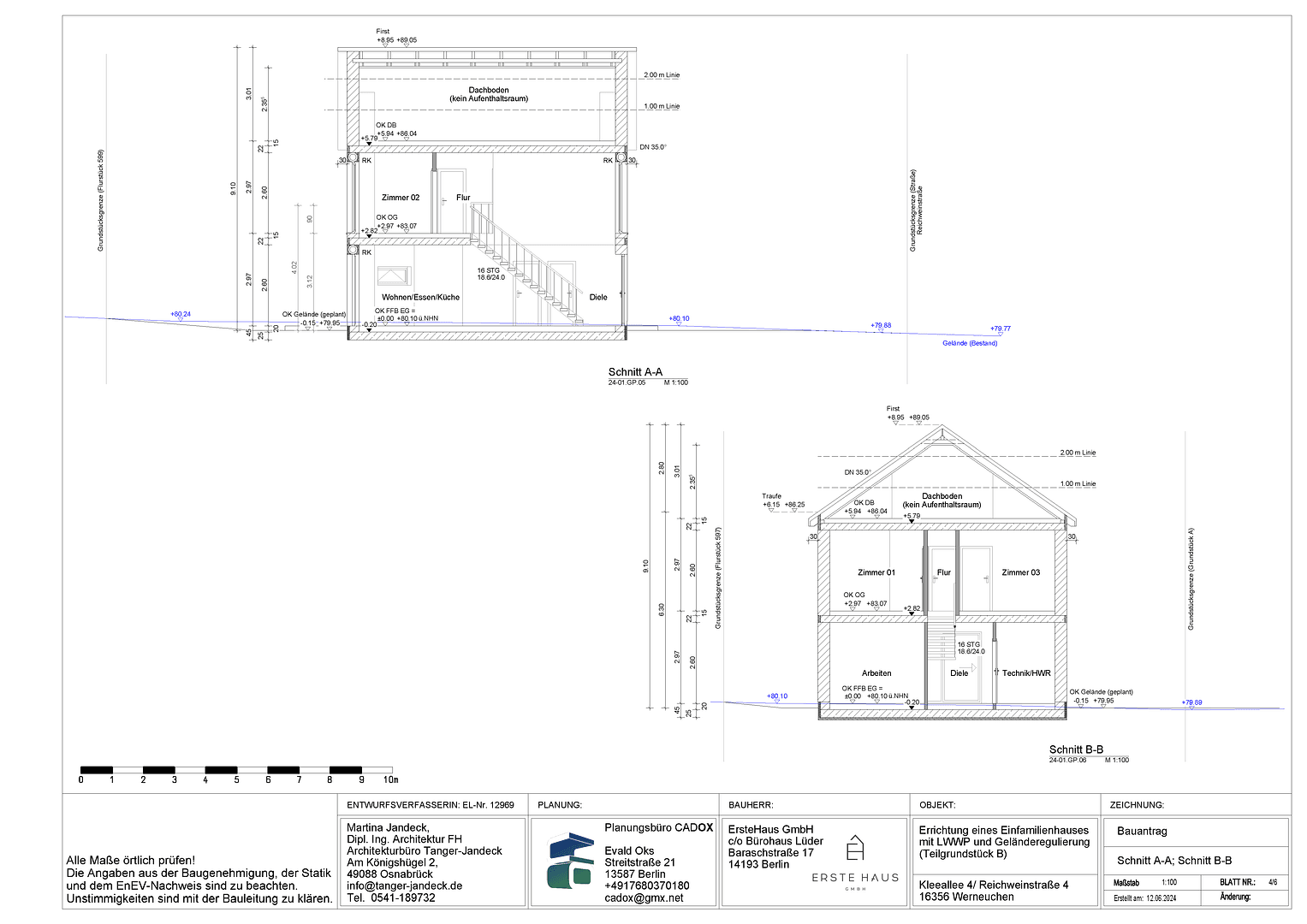 Prodej domu 123 m², pozemek 440 m², Reichweinstr. 4 16356 Werneuchen 4, Werneuchen, Braniborsko Prodej domu 123 m², pozemek 440 m², Reichweinstr. 4 16356 Werneuchen 4, Werneuchen, Braniborsko
