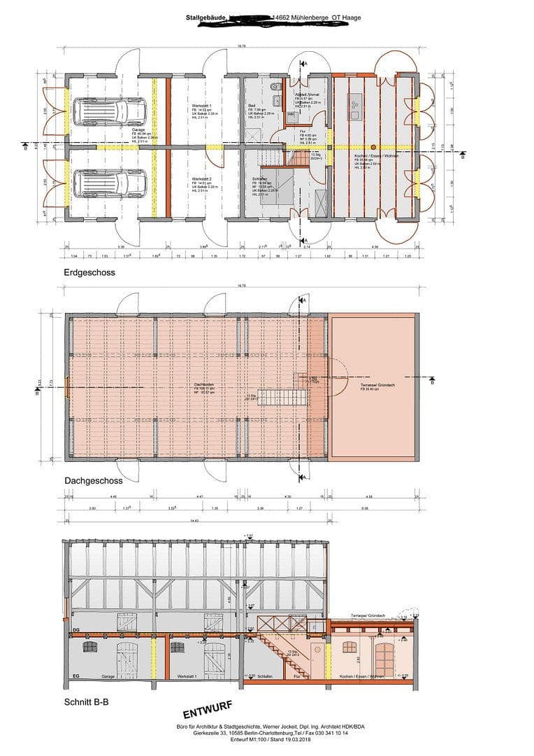 Prodej domu 220 m², pozemek 1.310 m², Mühlenberge, Braniborsko Prodej domu 220 m², pozemek 1.310 m², Mühlenberge, Braniborsko