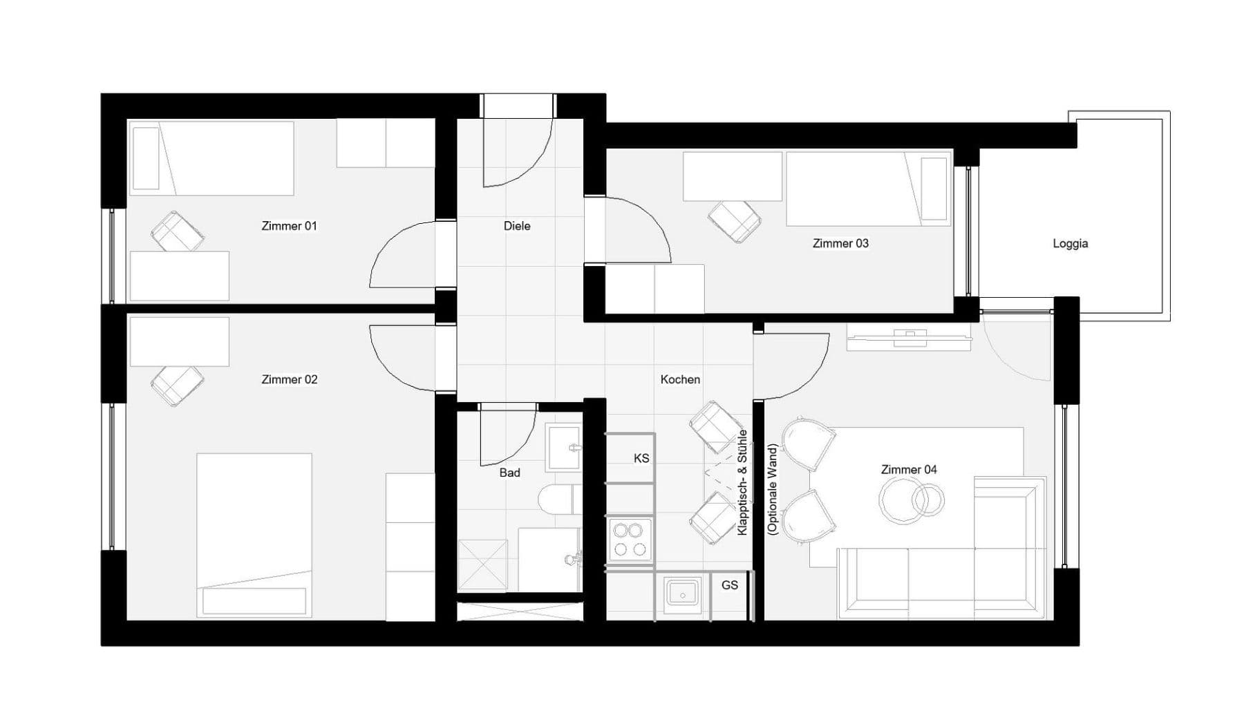 Prodej bytu 4+1 64 m², München, Bavorsko Prodej bytu 4+1 64 m², München, Bavorsko