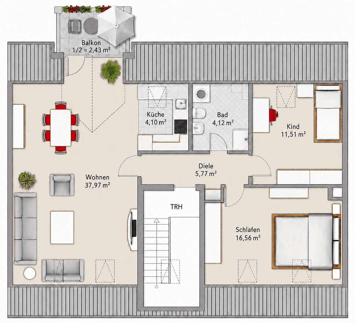 Prodej bytu 3+1 83 m², Fürstenfeldbruck, Bavorsko Prodej bytu 3+1 83 m², Fürstenfeldbruck, Bavorsko