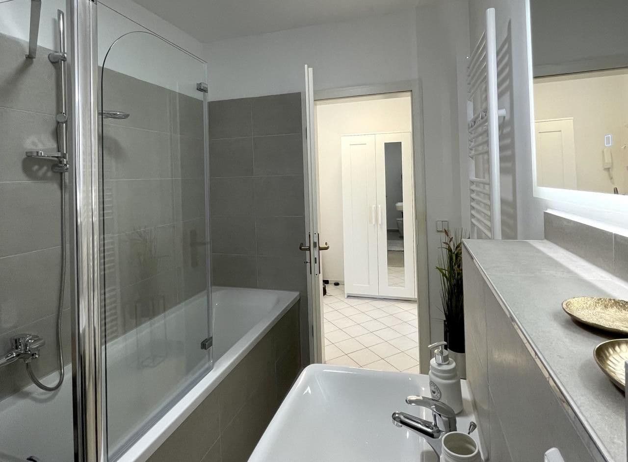 Pronájem bytu 1+1 42 m², Heinrich-Heine-Straße 2d, Borsdorf, Sasko Pronájem bytu 1+1 42 m², Heinrich-Heine-Straße 2d, Borsdorf, Sasko