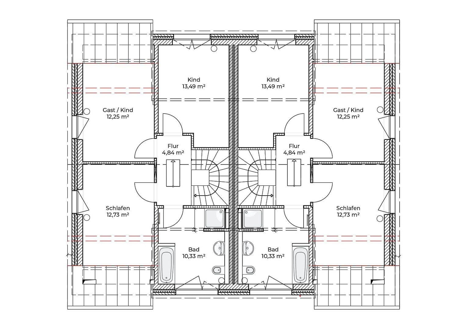 Pronájem domu 118 m², pozemek 345 m², Thomasburg, Dolní Sasko Pronájem domu 118 m², pozemek 345 m², Thomasburg, Dolní Sasko