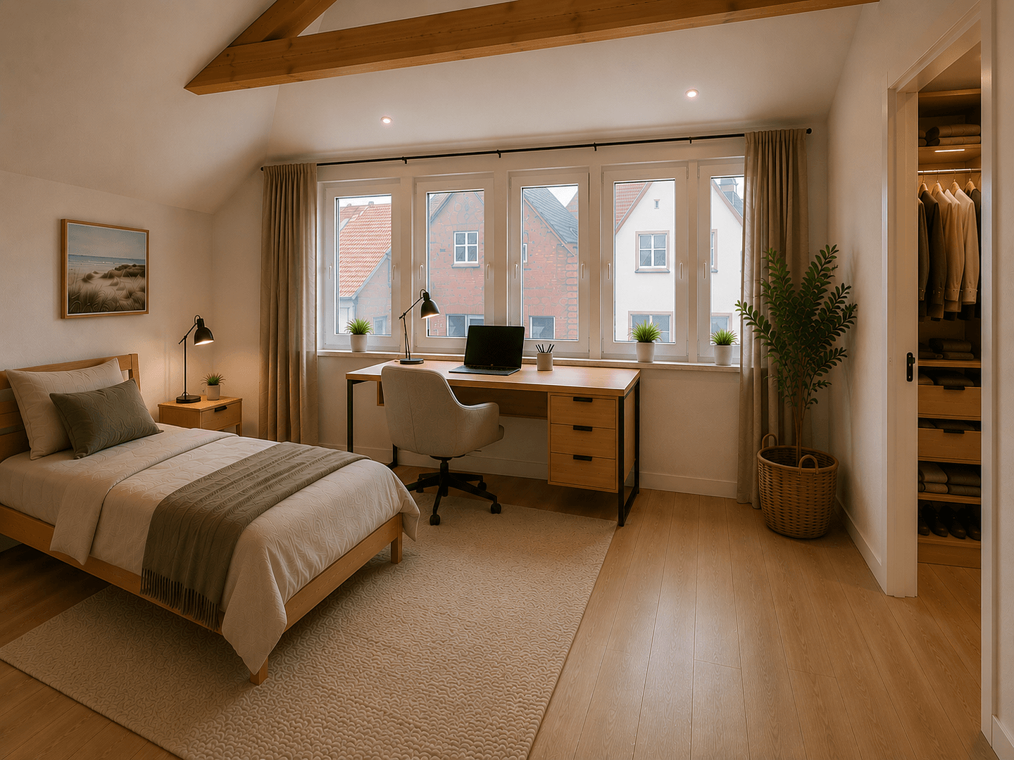 Pronájem bytu 3+1 80 m², Hauptstraße 50a, Hage, Dolní Sasko Pronájem bytu 3+1 80 m², Hauptstraße 50a, Hage, Dolní Sasko