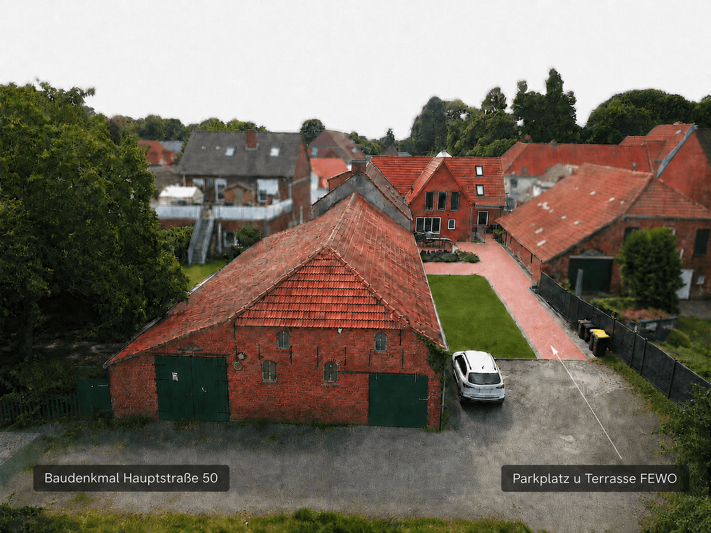 Pronájem bytu 3+1 80 m², Hauptstraße 50a, Hage, Dolní Sasko Pronájem bytu 3+1 80 m², Hauptstraße 50a, Hage, Dolní Sasko