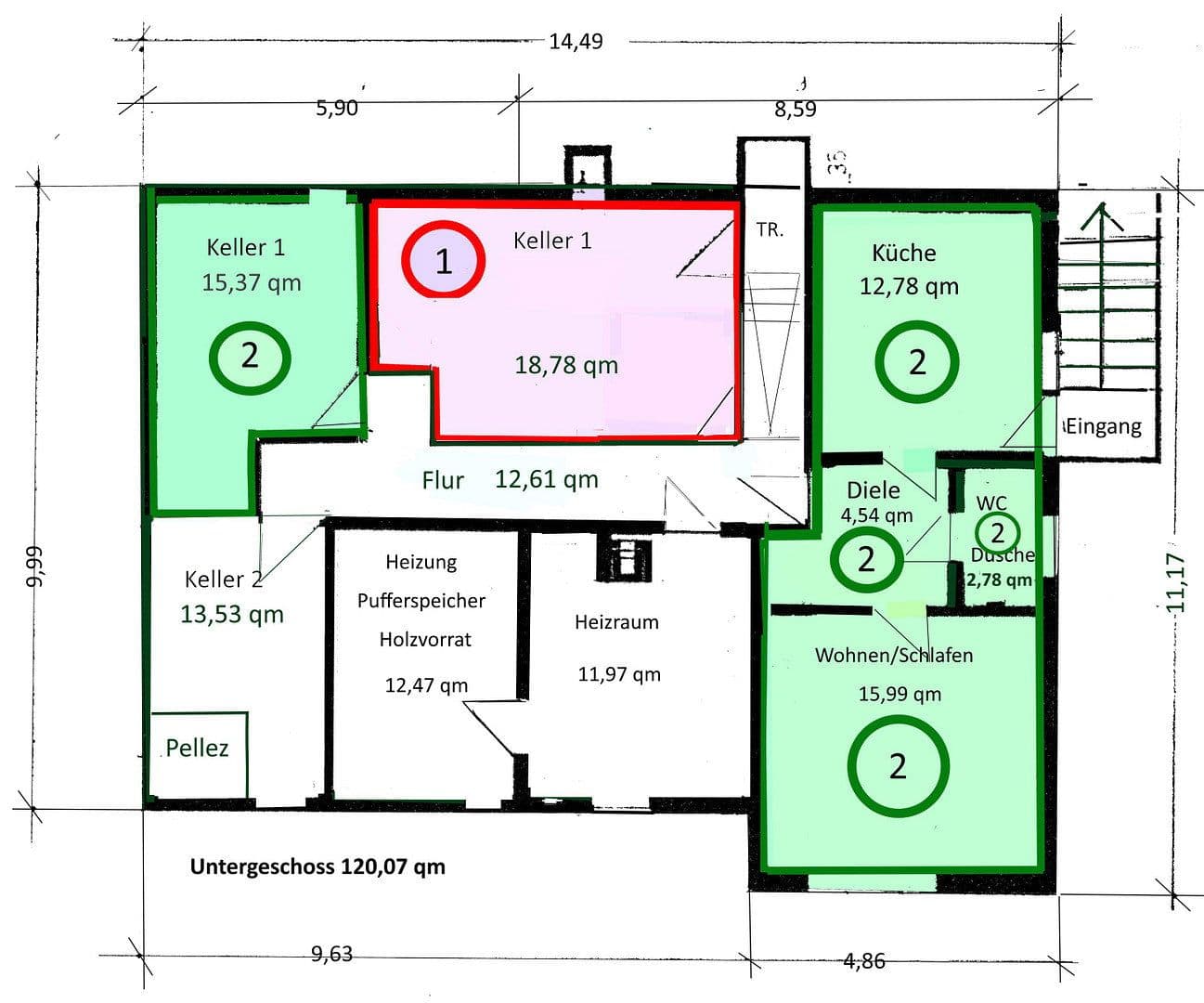 Prodej bytu 4+1 98 m², Emmendingen, Bádensko-Württembersko Prodej bytu 4+1 98 m², Emmendingen, Bádensko-Württembersko
