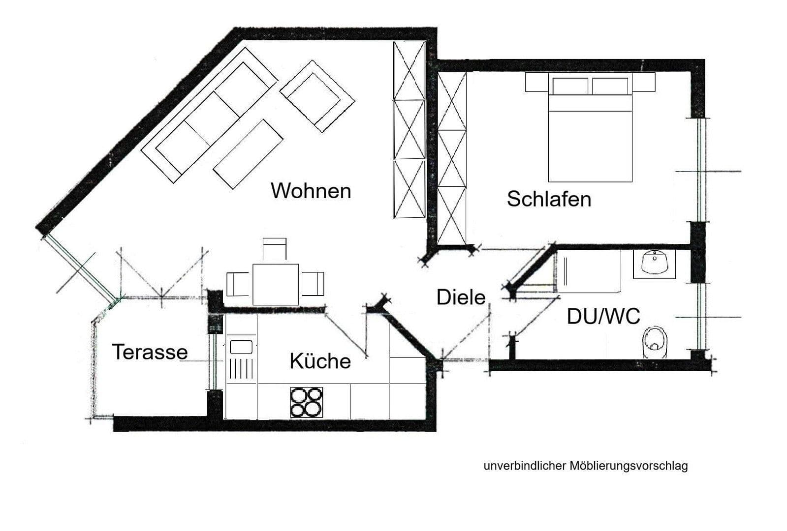 Prodej bytu 2+kk 59 m², Gottmadingen, Bádensko-Württembersko Prodej bytu 2+kk 59 m², Gottmadingen, Bádensko-Württembersko