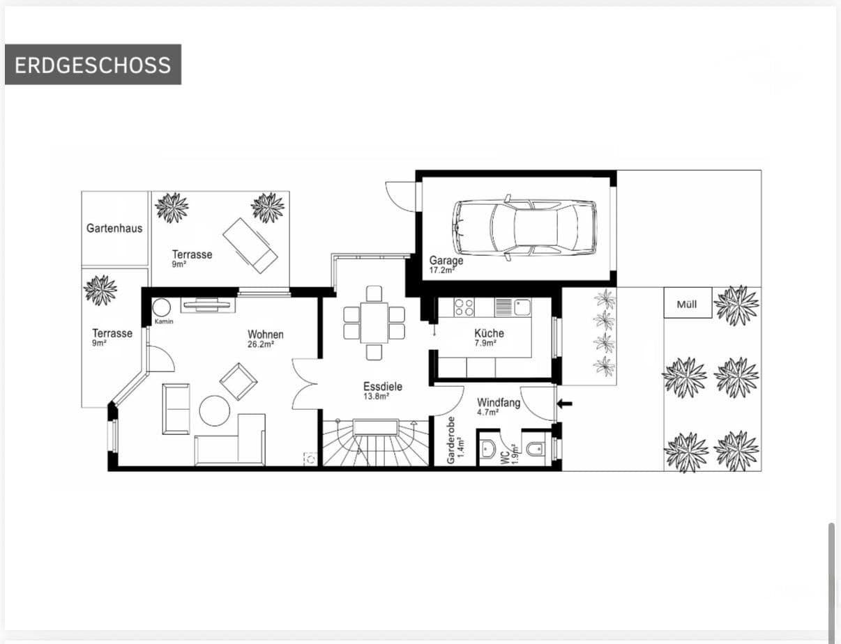 Prodej domu 156 m², pozemek 245 m², Fauststraße 52, München, Bavorsko Prodej domu 156 m², pozemek 245 m², Fauststraße 52, München, Bavorsko