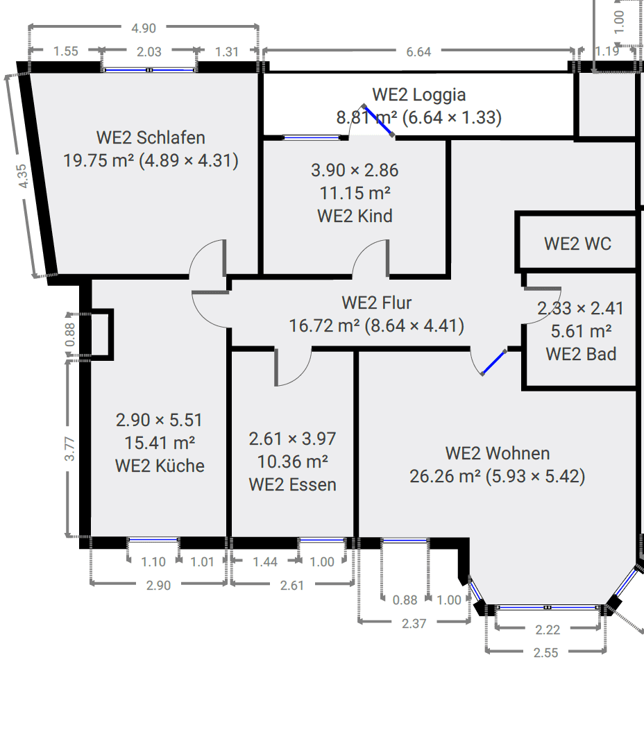 Prodej bytu 4+1 109 m², Mühlstr. xxx, Schöneck, Hessen Prodej bytu 4+1 109 m², Mühlstr. xxx, Schöneck, Hessen