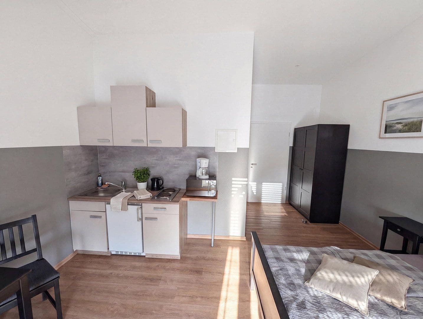 Pronájem bytu 1+1 24 m², Ahrensfelde, Braniborsko Pronájem bytu 1+1 24 m², Ahrensfelde, Braniborsko