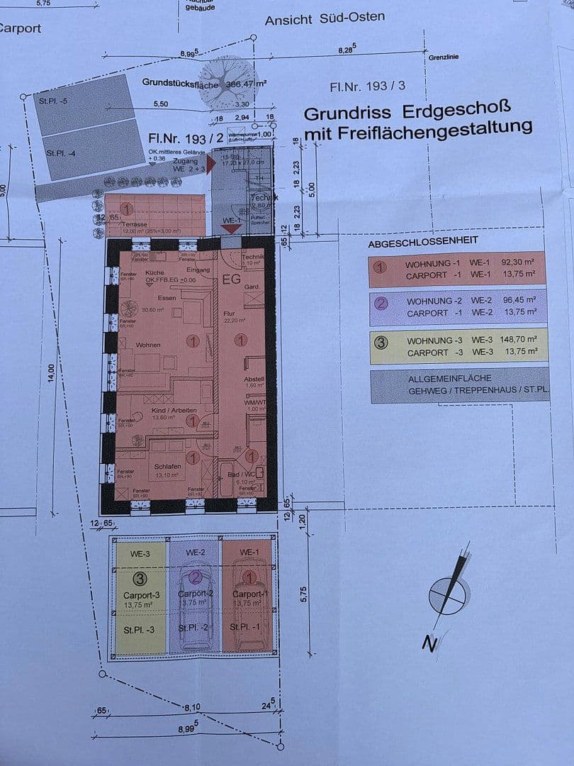 Prodej bytu 3+1 93 m², Ludwigstraße 25, Prutdorf, Bavorsko Prodej bytu 3+1 93 m², Ludwigstraße 25, Prutdorf, Bavorsko