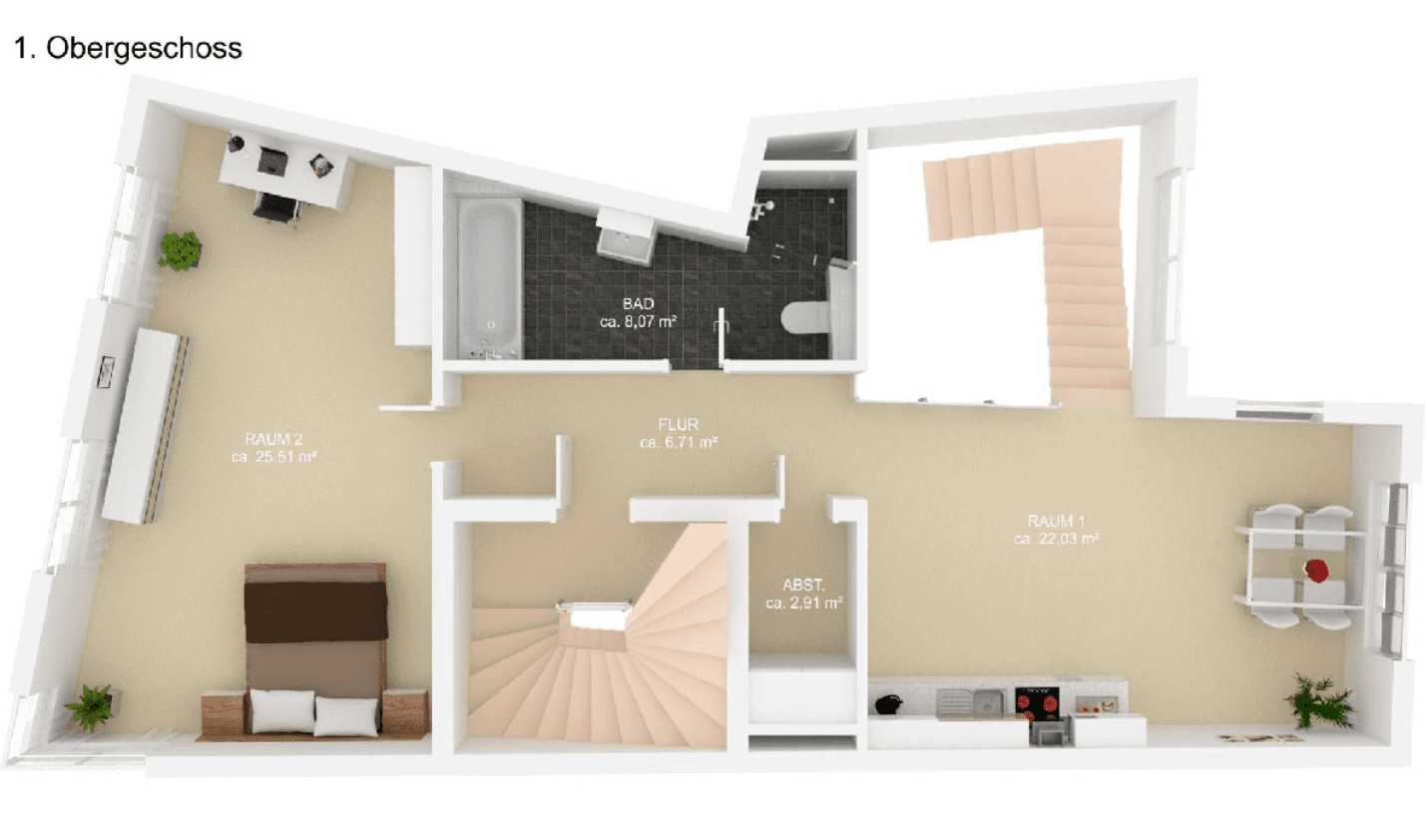 Prodej bytu 4+1 125 m², Bremen, Bremen Prodej bytu 4+1 125 m², Bremen, Bremen