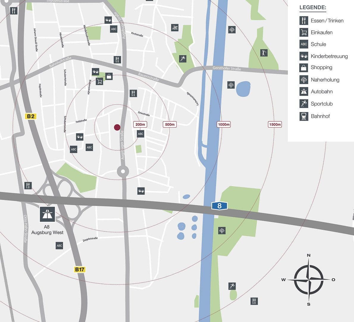 Prodej bytu 3+1 131 m², Augsburger Str. 35 b, Gersthofen, Bavorsko Prodej bytu 3+1 131 m², Augsburger Str. 35 b, Gersthofen, Bavorsko