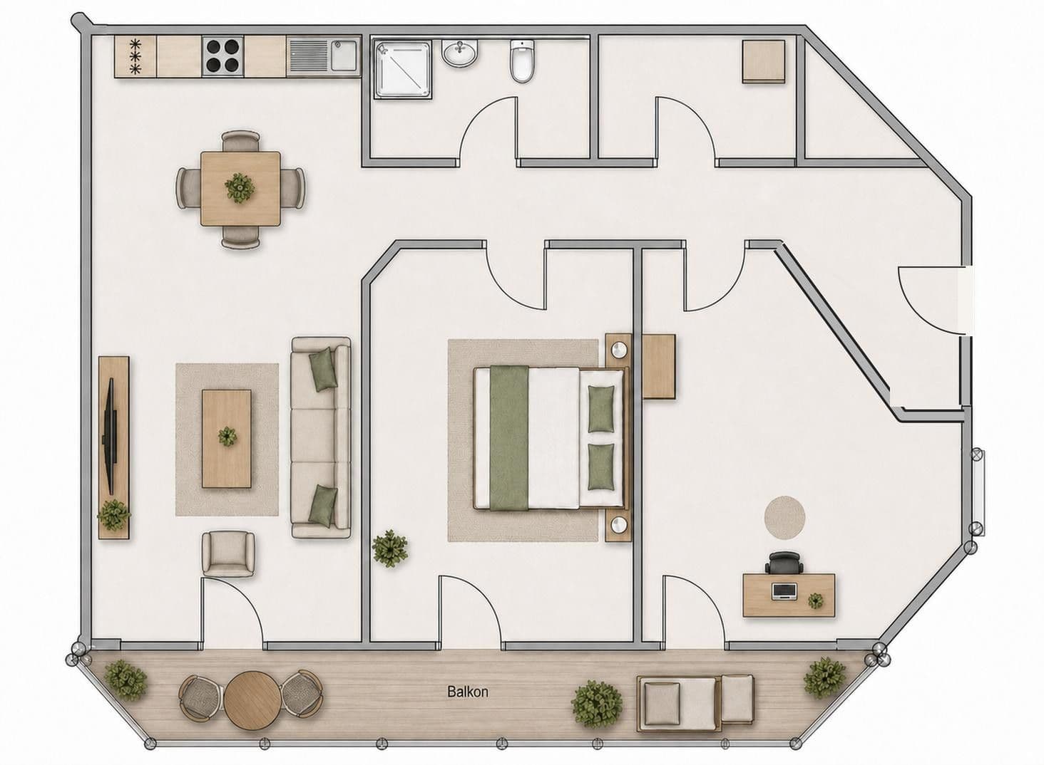 Prodej bytu 3+1 101 m², Dr.-Berndl-Straße 5, Memmingen, Bavorsko Prodej bytu 3+1 101 m², Dr.-Berndl-Straße 5, Memmingen, Bavorsko