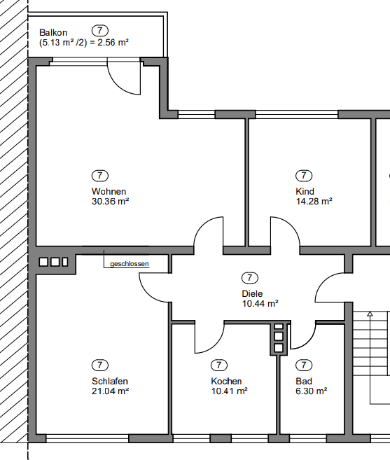 Pronájem bytu 3+1 96 m², Ruhrallee 26, Essen, Severní Porýní-Vestfálsko Pronájem bytu 3+1 96 m², Ruhrallee 26, Essen, Severní Porýní-Vestfálsko
