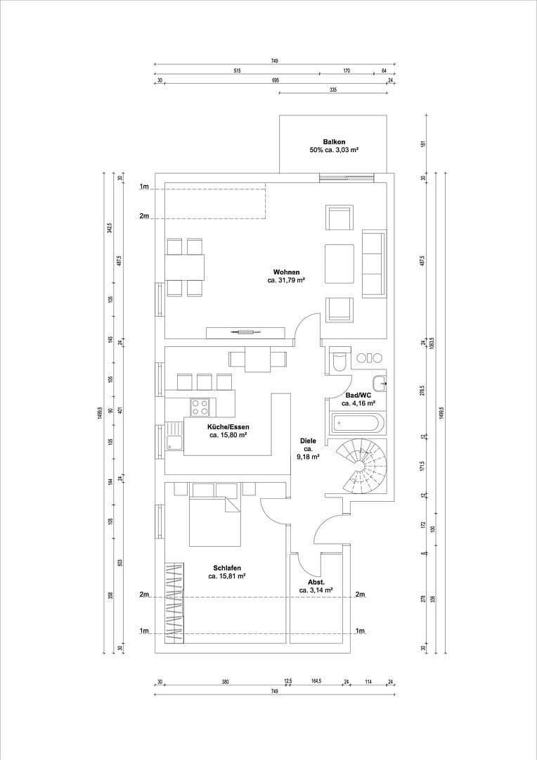 Prodej bytu 3+kk 128 m², Rüsselsheim am Main, Hessen Prodej bytu 3+kk 128 m², Rüsselsheim am Main, Hessen