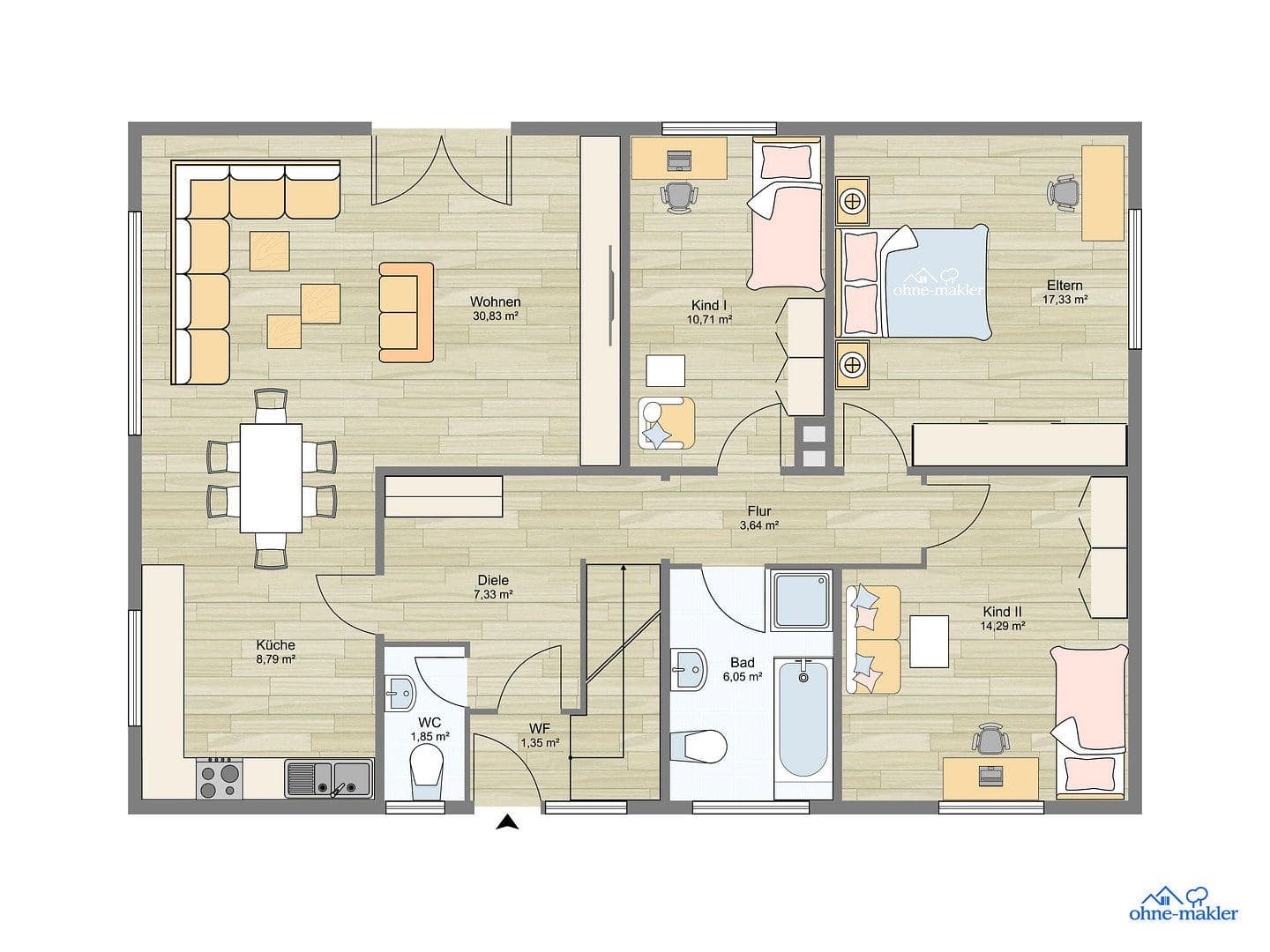 Prodej domu 160 m², pozemek 573 m², Hamburg, Hamburg Prodej domu 160 m², pozemek 573 m², Hamburg, Hamburg