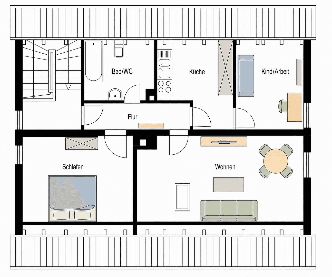 Pronájem bytu 3+1 55 m², Franz-Töpsl-Weg 15, München, Bavorsko Pronájem bytu 3+1 55 m², Franz-Töpsl-Weg 15, München, Bavorsko