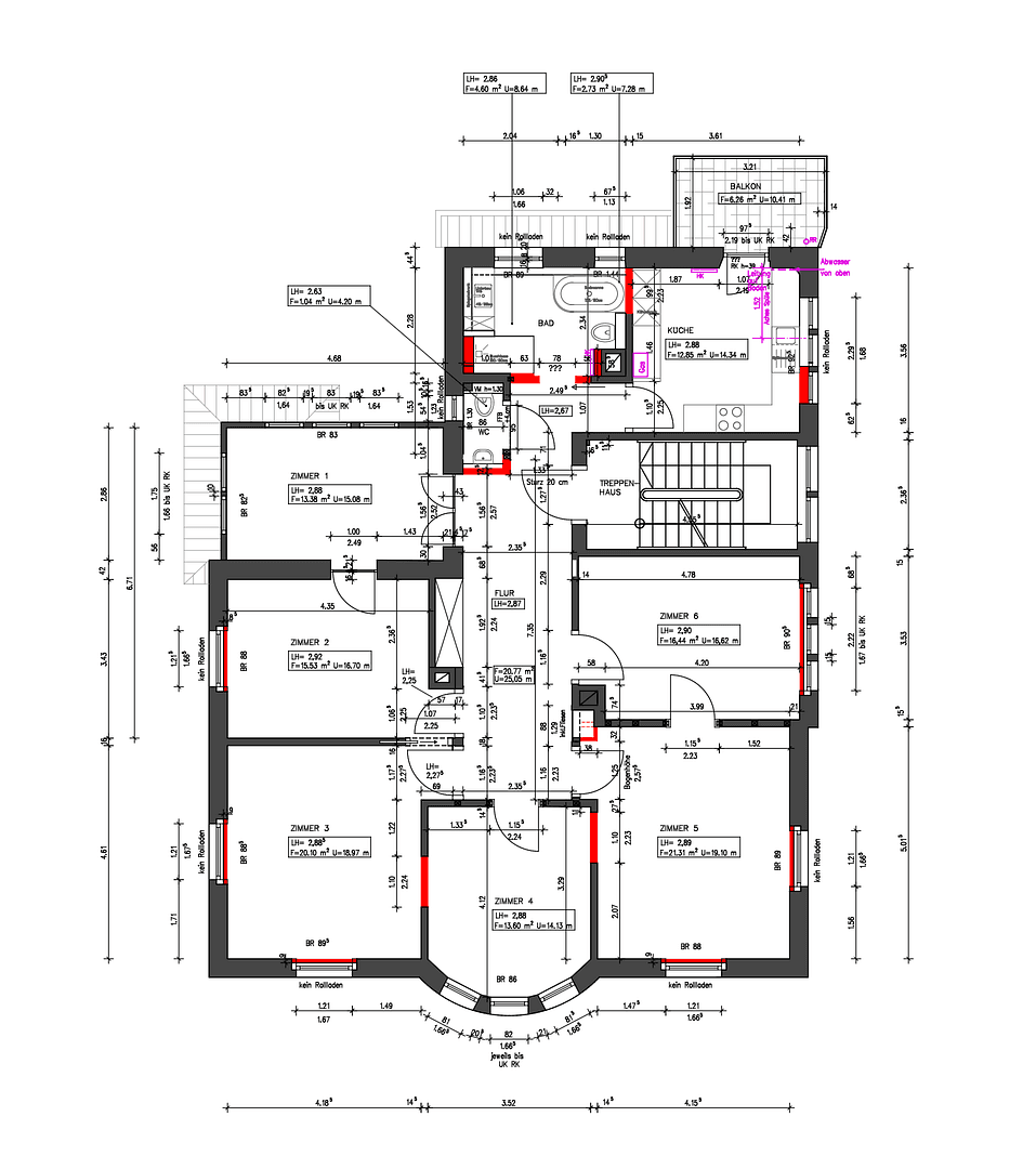 Prodej bytu 6+1 146 m², Friedrich-Ebert-Straße 18, Göppingen, Bádensko-Württembersko Prodej bytu 6+1 146 m², Friedrich-Ebert-Straße 18, Göppingen, Bádensko-Württembersko