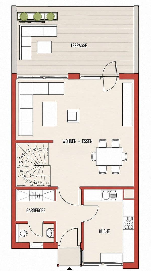 Prodej domu 131 m², pozemek 138 m², Großbottwar, Bádensko-Württembersko Prodej domu 131 m², pozemek 138 m², Großbottwar, Bádensko-Württembersko