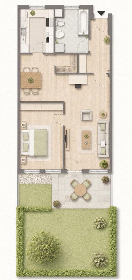 Prodej bytu 2+1 70 m², Nürnberg, Bavorsko Prodej bytu 2+1 70 m², Nürnberg, Bavorsko