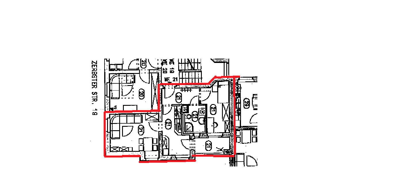 Pronájem bytu 2+1 48 m², Zerbster Straße 19, Leipzig, Sasko Pronájem bytu 2+1 48 m², Zerbster Straße 19, Leipzig, Sasko