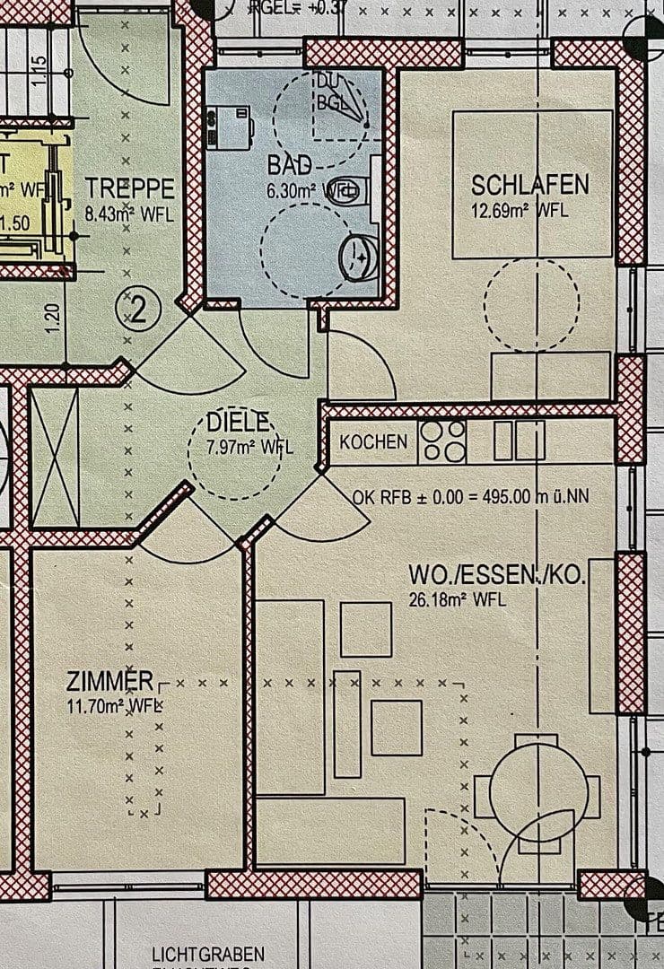 Pronájem bytu 3+1 74 m², Altomünster, Bavorsko Pronájem bytu 3+1 74 m², Altomünster, Bavorsko