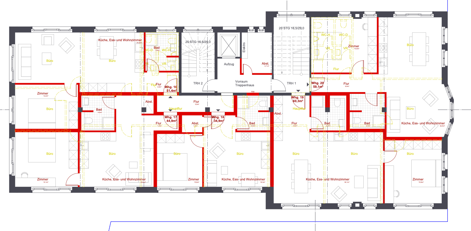 Pronájem bytu 2+1 60 m², Rieckestraße 26, Stuttgart, Bádensko-Württembersko Pronájem bytu 2+1 60 m², Rieckestraße 26, Stuttgart, Bádensko-Württembersko