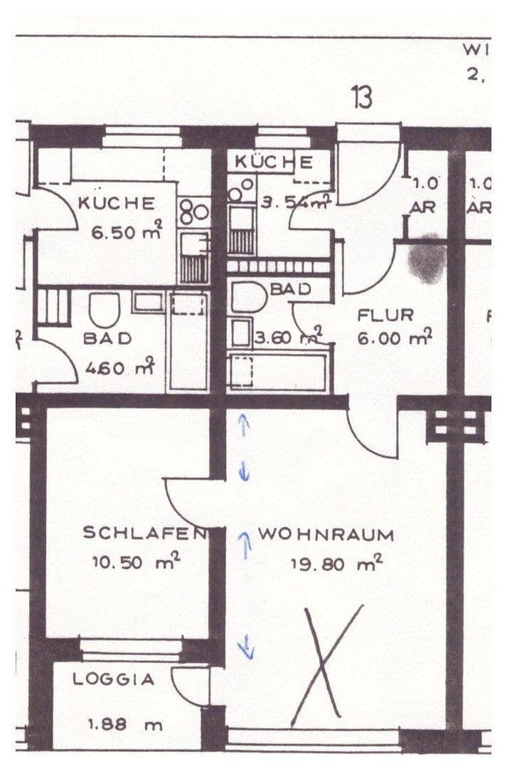 Prodej bytu 2+1 47 m², Hamburg, Hamburg Prodej bytu 2+1 47 m², Hamburg, Hamburg