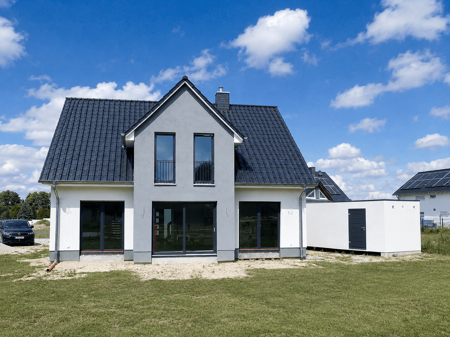 Prodej domu 151 m², pozemek 980 m², Ponnsdorfer Weg 4 A, Sonnewalde, Braniborsko Prodej domu 151 m², pozemek 980 m², Ponnsdorfer Weg 4 A, Sonnewalde, Braniborsko