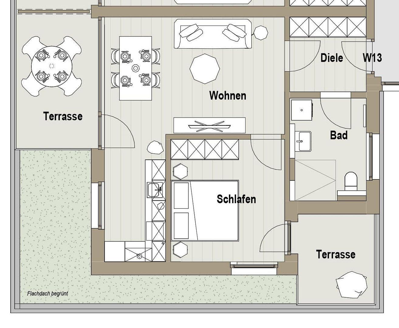 Prodej bytu 2+1 56 m², Beckentalweg 4, Affalterbach, Bádensko-Württembersko Prodej bytu 2+1 56 m², Beckentalweg 4, Affalterbach, Bádensko-Württembersko