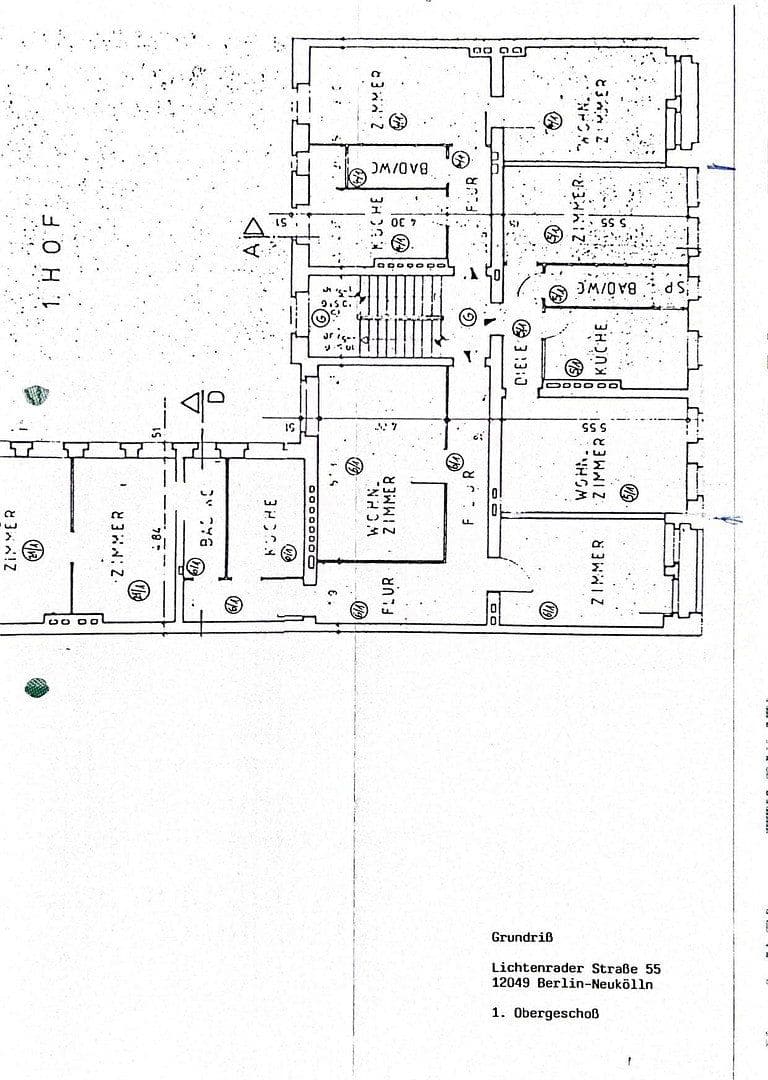 Prodej bytu 2+1 55 m², Lichtenrader Str. 55, Berlin, Berlín Prodej bytu 2+1 55 m², Lichtenrader Str. 55, Berlin, Berlín