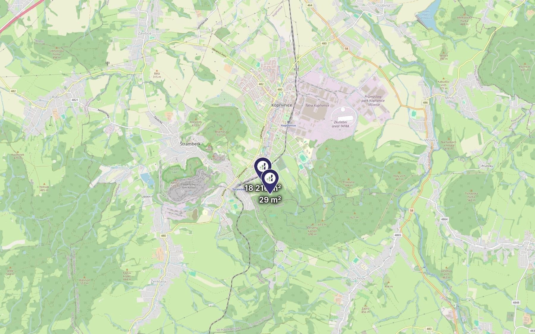 Prodej pozemku 6.082 m², Kopřivnice, Moravskoslezský kraj Prodej pozemku 6.082 m², Kopřivnice, Moravskoslezský kraj