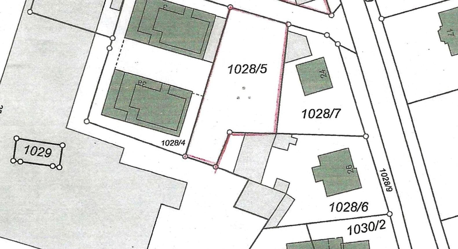 Prodej pozemku 789 m², Wiesenstraße, Aichach, Bavorsko Prodej pozemku 789 m², Wiesenstraße, Aichach, Bavorsko