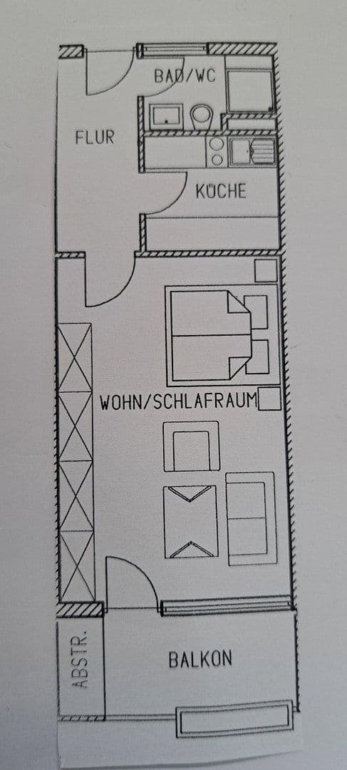 Pronájem bytu 1+1 40 m², Schurwaldstr. 4, Esslingen am Neckar, Bádensko-Württembersko Pronájem bytu 1+1 40 m², Schurwaldstr. 4, Esslingen am Neckar, Bádensko-Württembersko