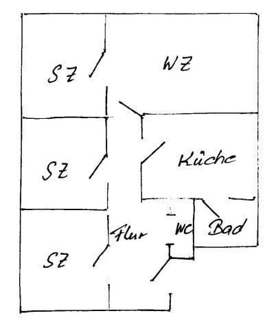 Pronájem bytu 4+kk 116 m², Witten, Severní Porýní-Vestfálsko Pronájem bytu 4+kk 116 m², Witten, Severní Porýní-Vestfálsko