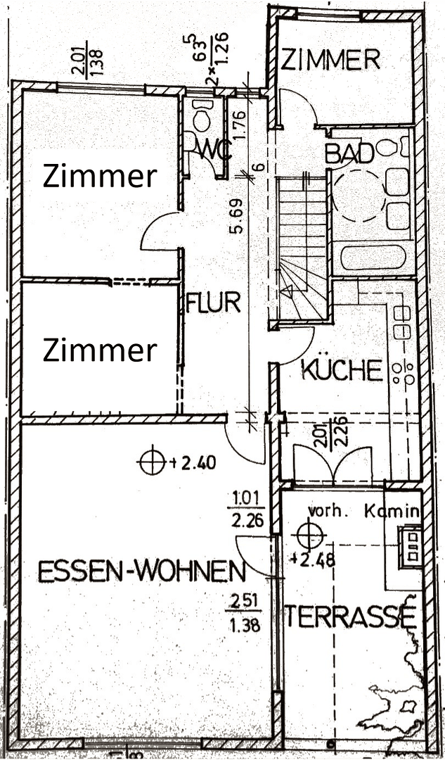 Pronájem domu 186 m², pozemek 650 m², Frankfurt-Harheim, Hessen Pronájem domu 186 m², pozemek 650 m², Frankfurt-Harheim, Hessen