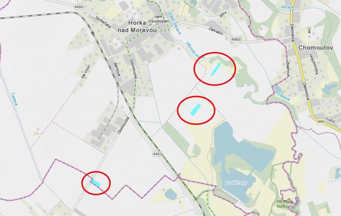 Prodej pozemku 98.208 m², Křelov-Břuchotín, Olomoucký kraj Prodej pozemku 98.208 m², Křelov-Břuchotín, Olomoucký kraj