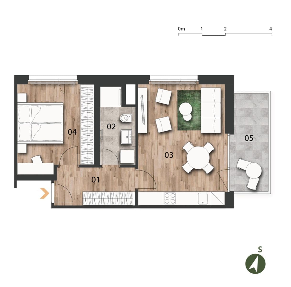 Prodej bytu 2+kk 56 m², Arnošta Valenty, Praha, Praha Prodej bytu 2+kk 56 m², Arnošta Valenty, Praha, Praha