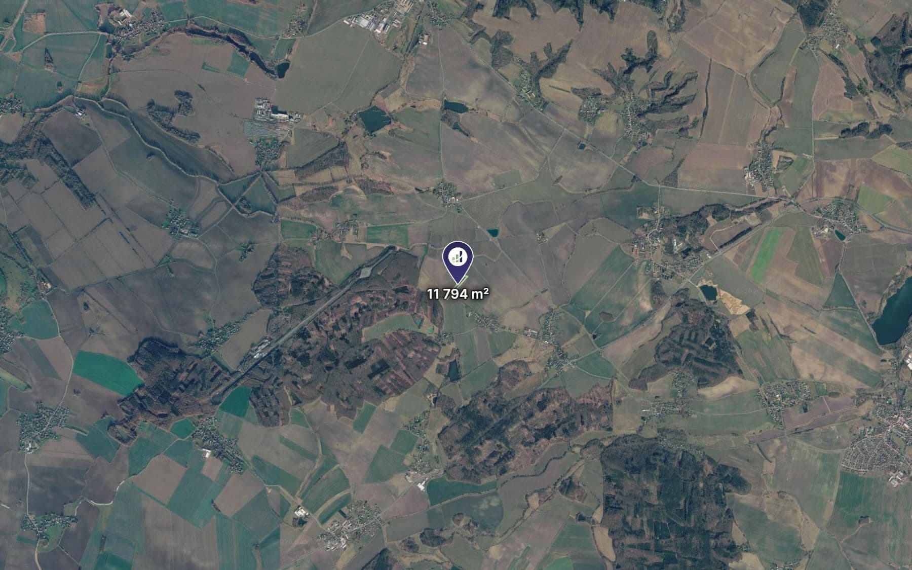Prodej pozemku 11.794 m², Obrubce, Středočeský kraj Prodej pozemku 11.794 m², Obrubce, Středočeský kraj