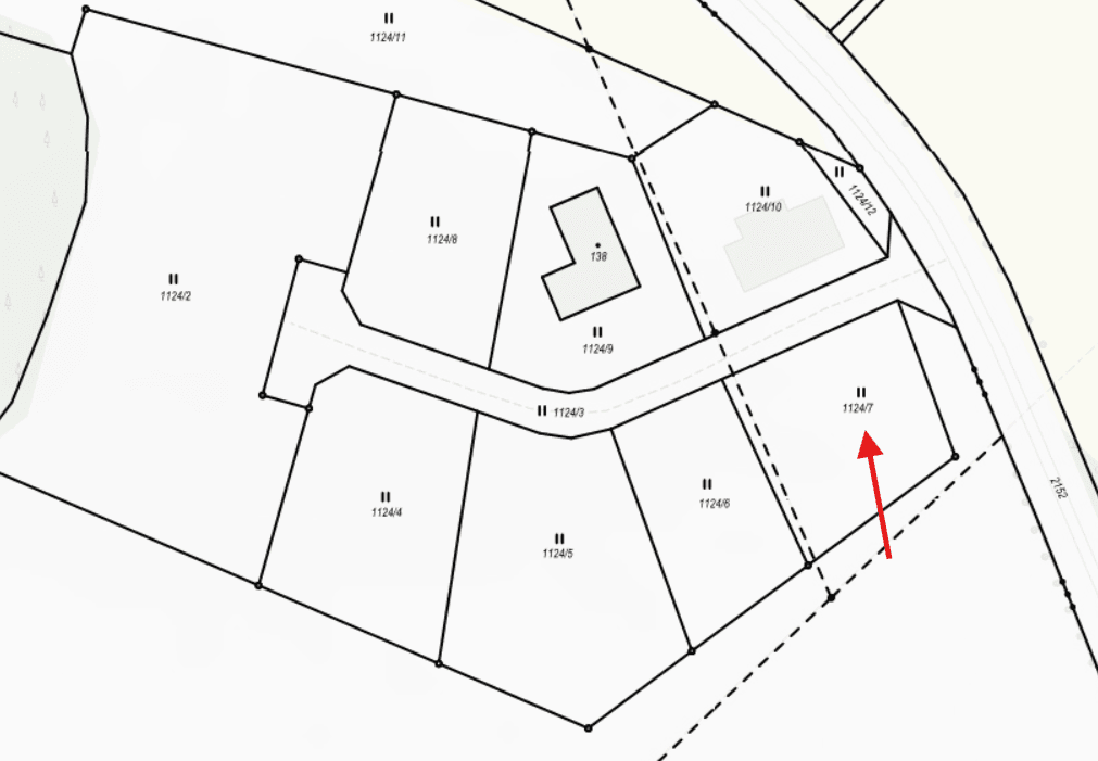 Prodej pozemku 1.168 m², Hajany, Jihočeský kraj Prodej pozemku 1.168 m², Hajany, Jihočeský kraj