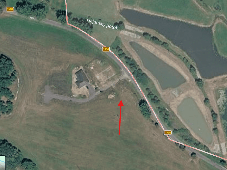 Prodej pozemku 1.168 m², Hajany, Jihočeský kraj Prodej pozemku 1.168 m², Hajany, Jihočeský kraj