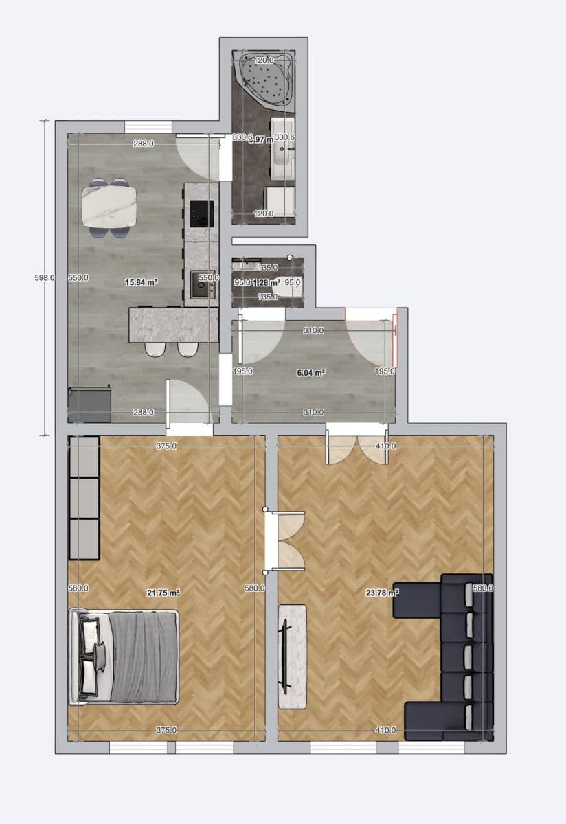 Pronájem bytu 2+1 77 m², Československé armády, Hradec Králové, Královéhradecký kraj Pronájem bytu 2+1 77 m², Československé armády, Hradec Králové, Královéhradecký kraj