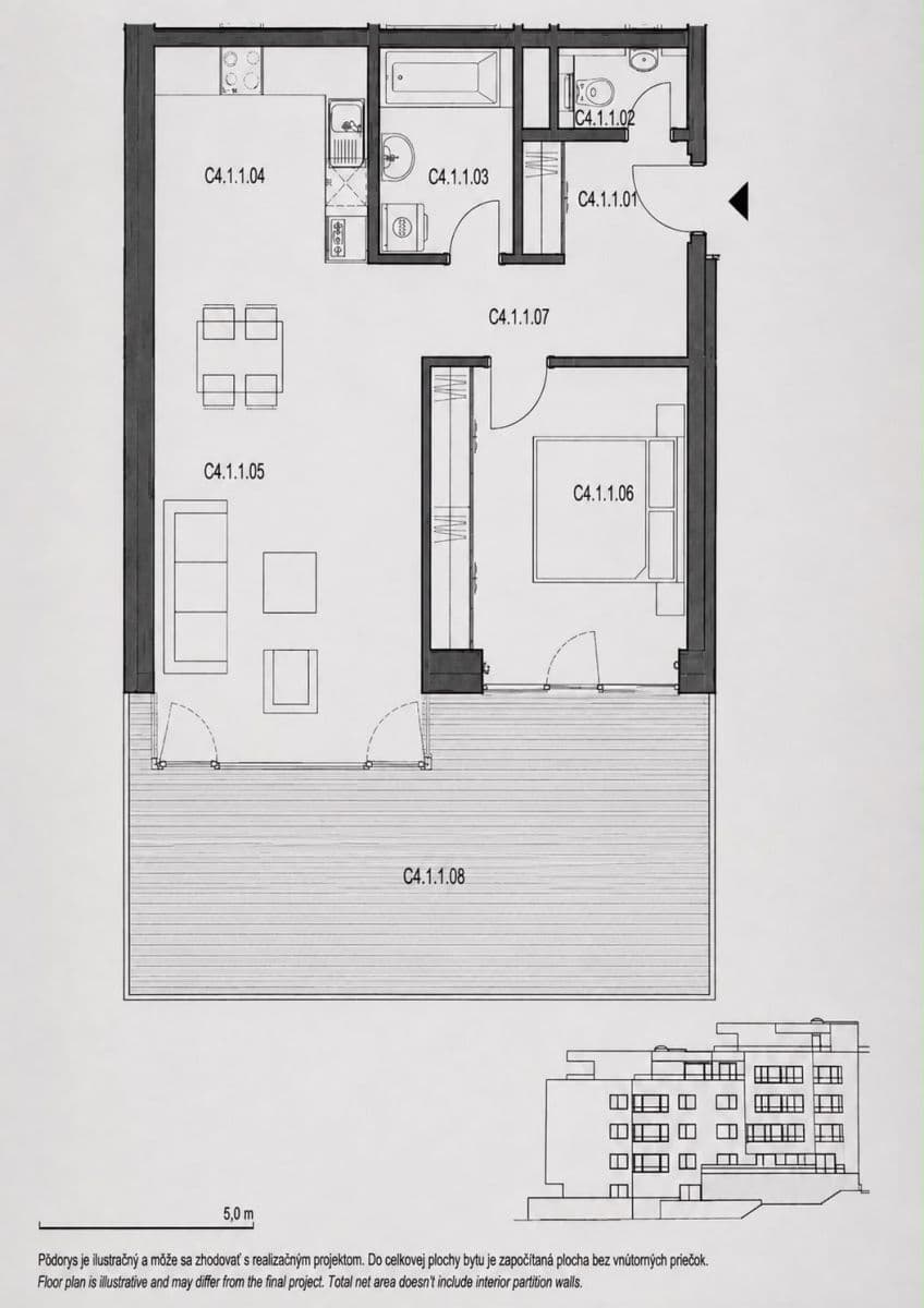Pronájem bytu 2+1 97 m², Svätovavrinecká, Nové Mesto, Bratislavský kraj Pronájem bytu 2+1 97 m², Svätovavrinecká, Nové Mesto, Bratislavský kraj