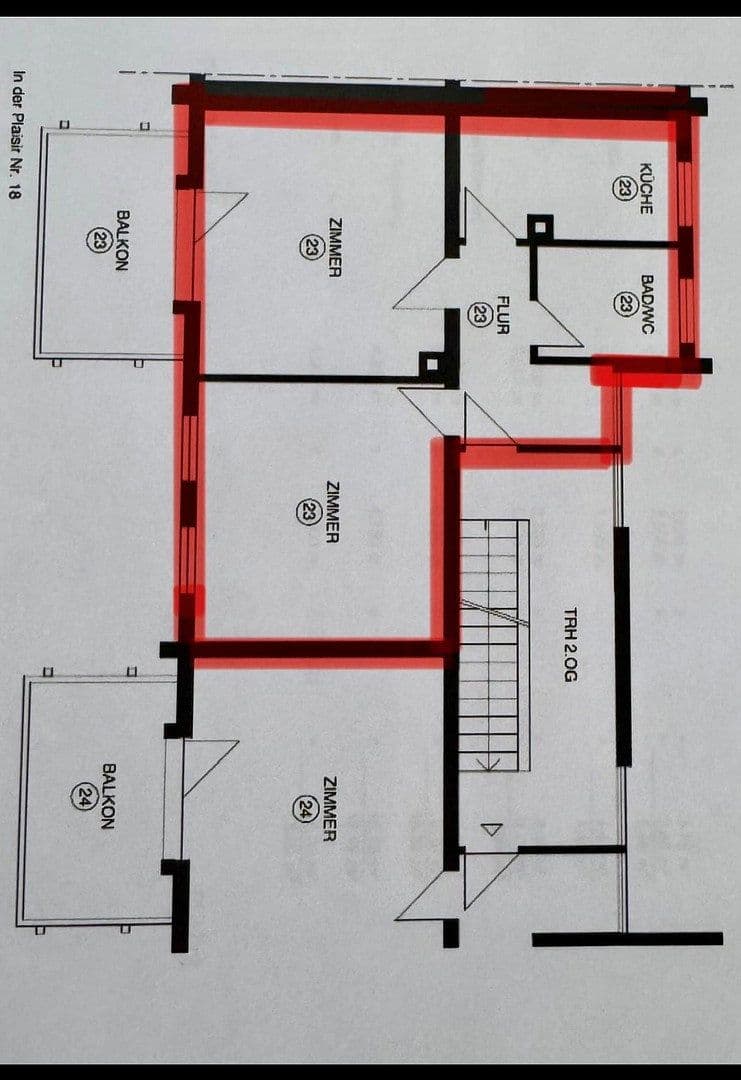 Pronájem bytu 2+1 62 m², In der Plaisir 18, Backnang, Bádensko-Württembersko Pronájem bytu 2+1 62 m², In der Plaisir 18, Backnang, Bádensko-Württembersko
